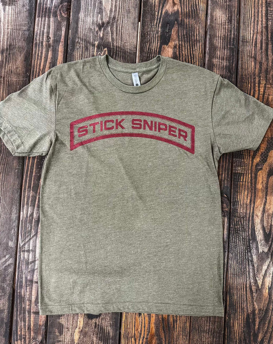 OD Green Stick Sniper Tab T-Shirt