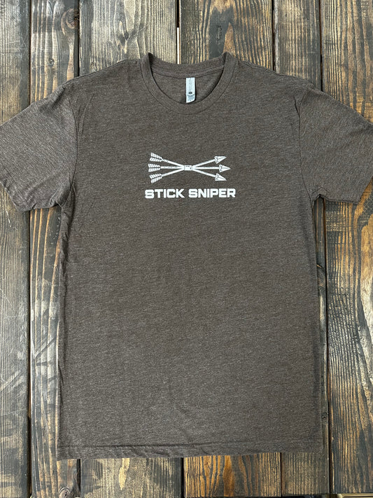 Brown Crossed Arrows T-Shirt