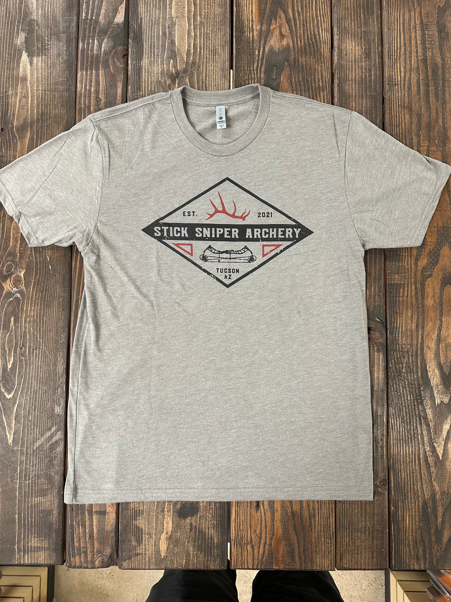 Light Grey STK Elk Shed T-Shirt
