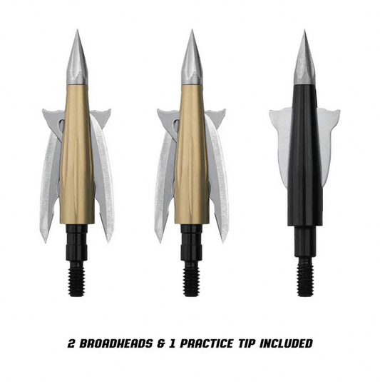 Beast Broadhead 2 Pack With Practice Head